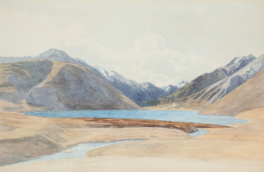 Artwork with clear focal point